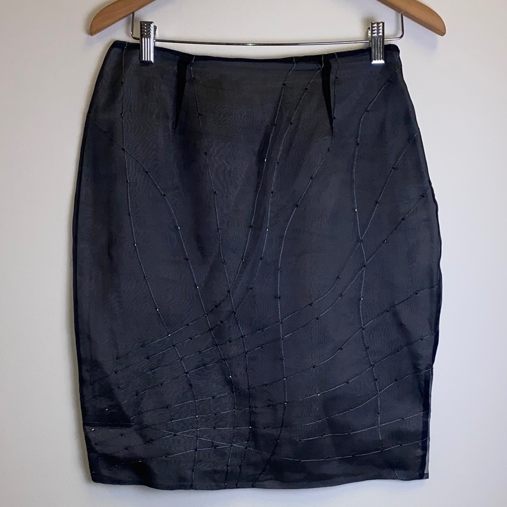 Chic Black Pencil Skirt